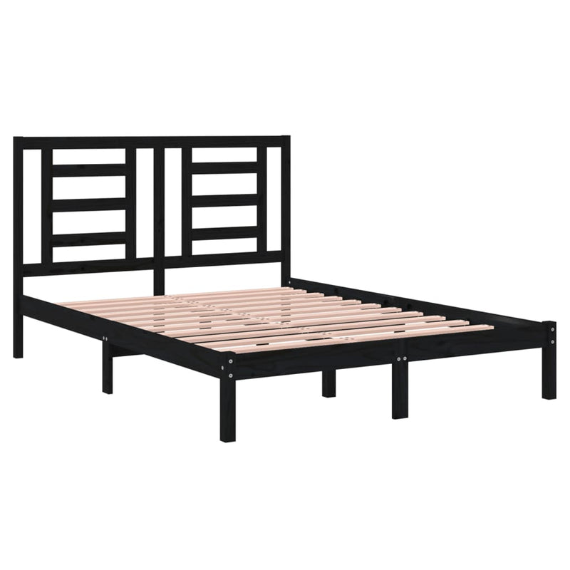 vidaXL Bed Frame without Mattress 150x200 cm Solid Wood Pine