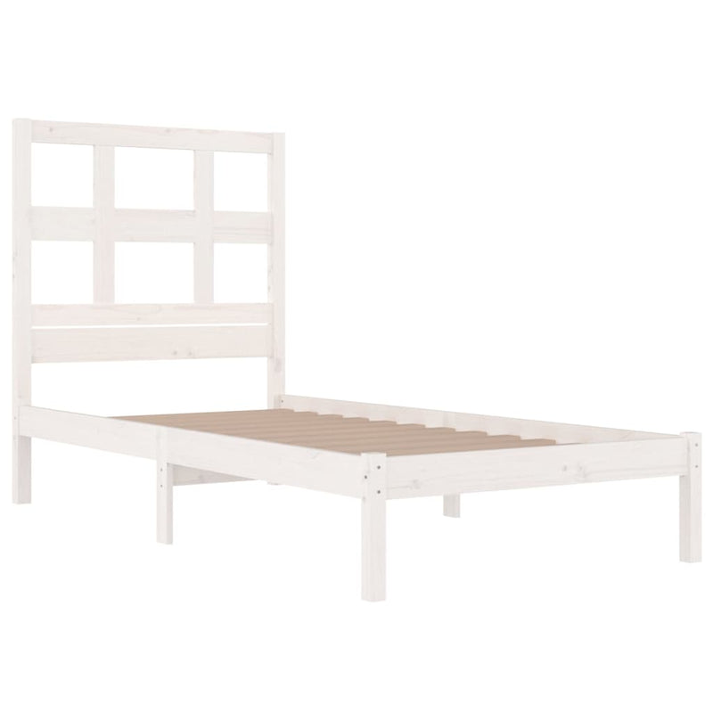 vidaXL Bed Frame without Mattress 90x190 cm Solid Wood Pine