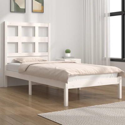vidaXL Bed Frame without Mattress 90x190 cm Solid Wood Pine