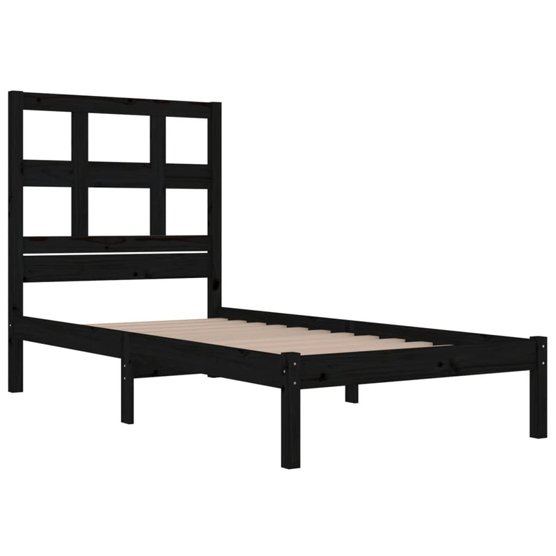 vidaXL Bed Frame without Mattress 90x190 cm Solid Wood Pine