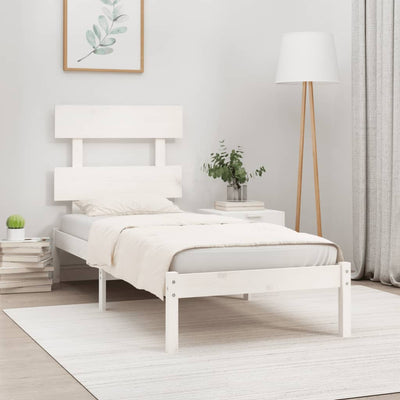vidaXL Bed Frame without Mattress 90x190 cm Solid Wood