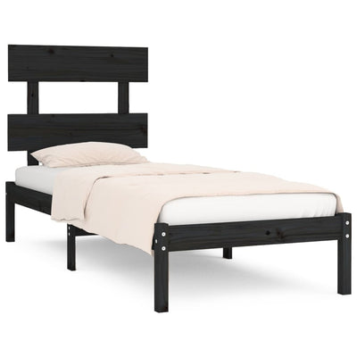 vidaXL Bed Frame without Mattress 90x190 cm Solid Wood