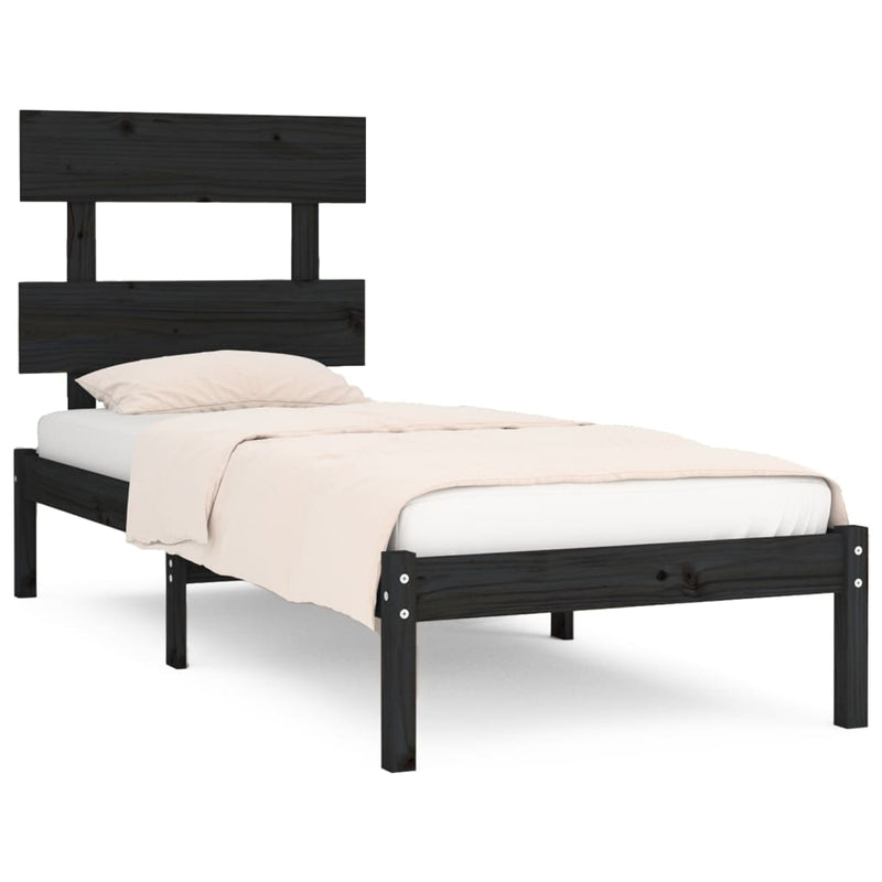 vidaXL Bed Frame without Mattress 90x190 cm Solid Wood