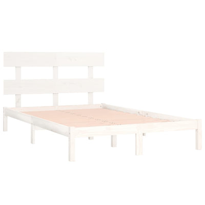 vidaXL Bed Frame without Mattress 183x203 cm King Solid Wood