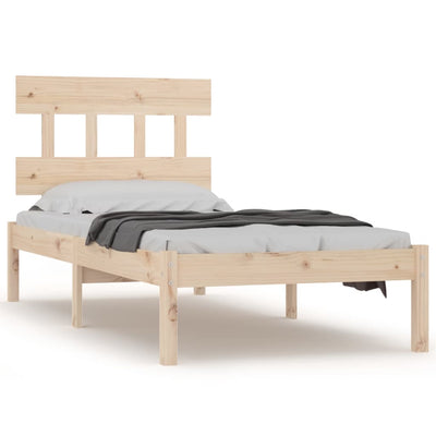 vidaXL Bed Frame without Mattress 90x190 cm Solid Wood