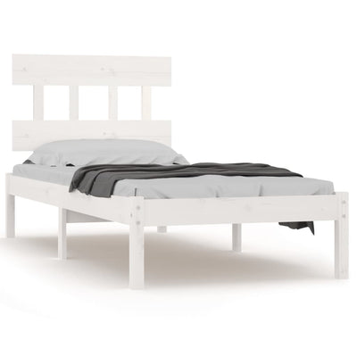 vidaXL Bed Frame without Mattress 90x190 cm Solid Wood