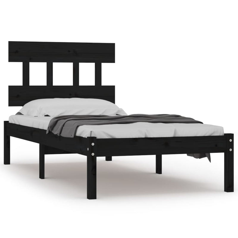 vidaXL Bed Frame without Mattress 90x190 cm Solid Wood