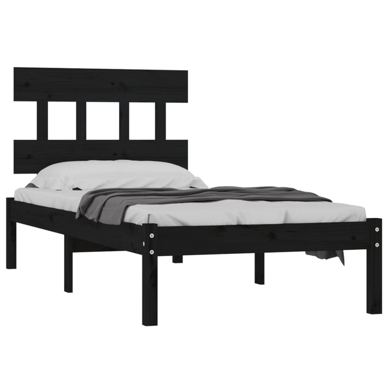vidaXL Bed Frame without Mattress 90x190 cm Solid Wood