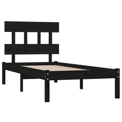 vidaXL Bed Frame without Mattress 90x190 cm Solid Wood