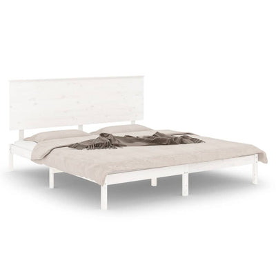 vidaXL Bed Frame without Mattress 150x200 cm Solid Wood