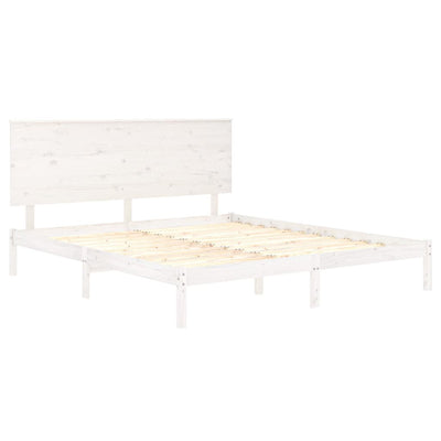 vidaXL Bed Frame without Mattress 150x200 cm Solid Wood