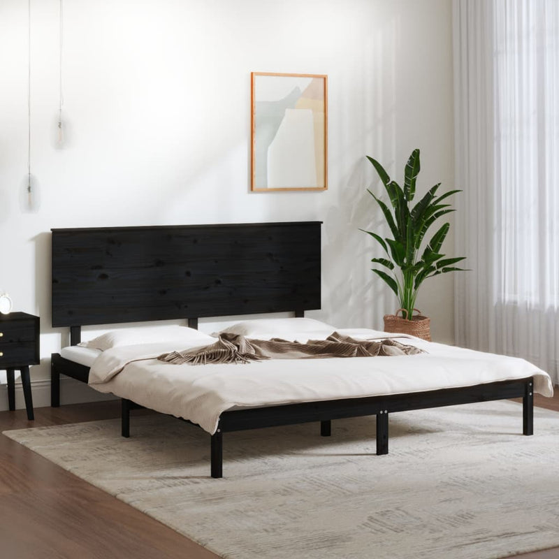 vidaXL Bed Frame without Mattress 150x200 cm Solid Wood