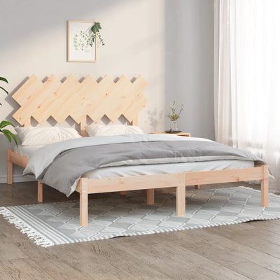 vidaXL Bed Frame without Mattress 150x200 cm Solid Wood