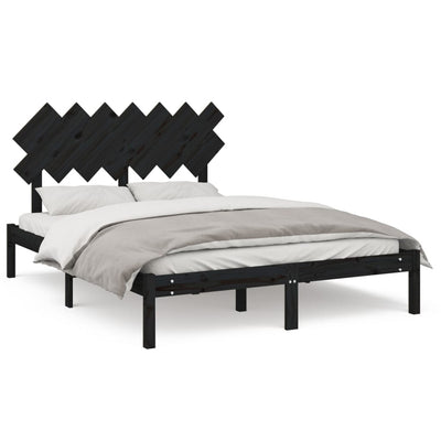 vidaXL Bed Frame without Mattress 150x200 cm Solid Wood