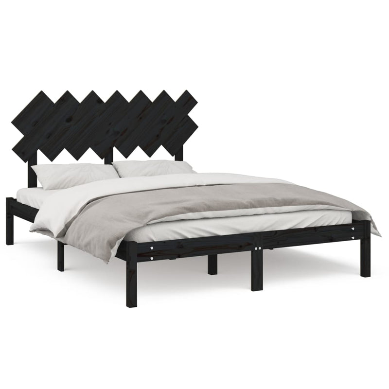 vidaXL Bed Frame without Mattress 150x200 cm Solid Wood