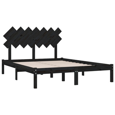 vidaXL Bed Frame without Mattress 150x200 cm Solid Wood