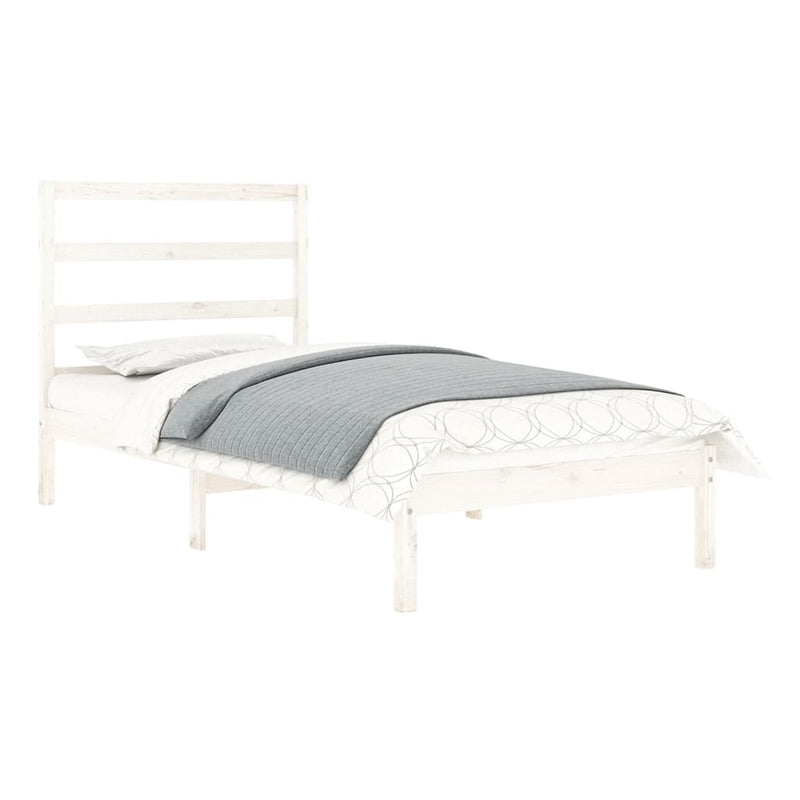 vidaXL Bed Frame without Mattress 90x190 cm Solid Wood