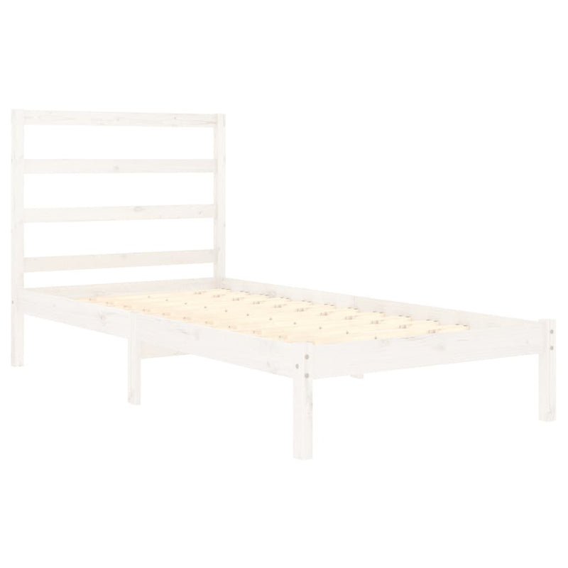 vidaXL Bed Frame without Mattress 90x190 cm Solid Wood