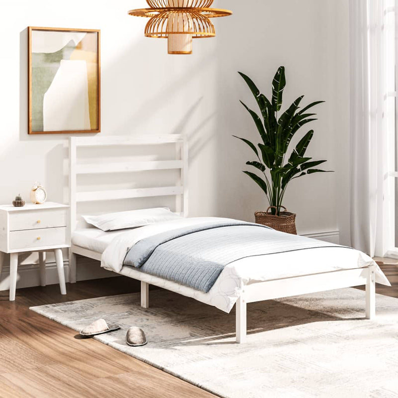 vidaXL Bed Frame without Mattress 90x190 cm Solid Wood