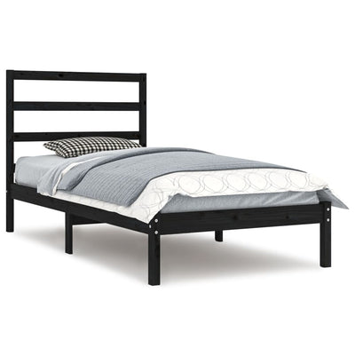 vidaXL Bed Frame without Mattress 90x190 cm Solid Wood