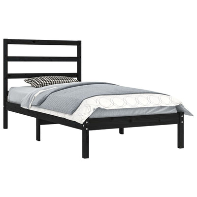 vidaXL Bed Frame without Mattress 90x190 cm Solid Wood