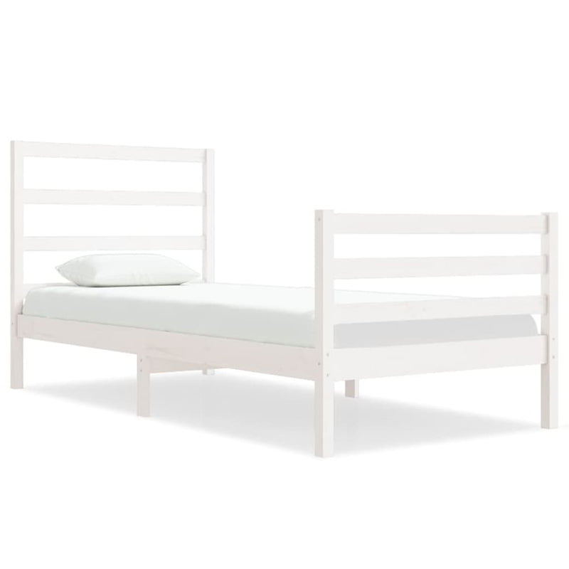 vidaXL Bed Frame without Mattress Solid Wood Pine 90x190 cm