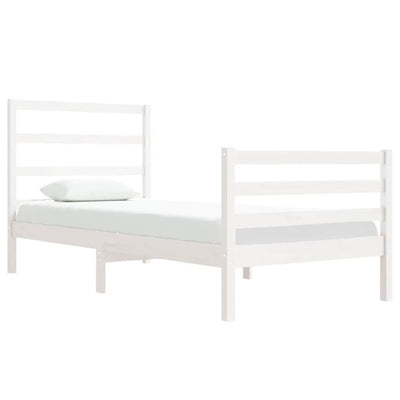 vidaXL Bed Frame without Mattress Solid Wood Pine 90x190 cm