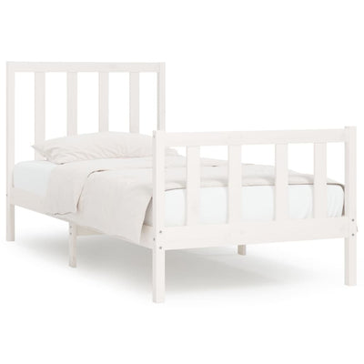 vidaXL Bed Frame without Mattress 90x190 cm Solid Wood