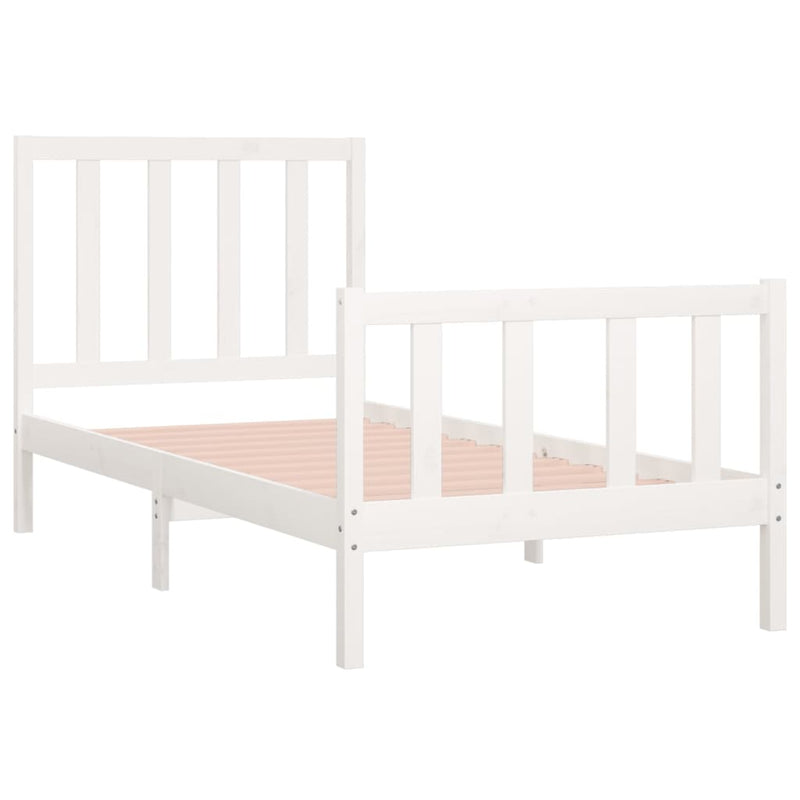 vidaXL Bed Frame without Mattress 90x190 cm Solid Wood