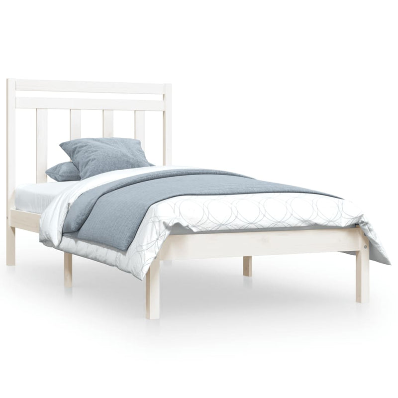 vidaXL Bed Frame without Mattress 90x190 cm Solid Wood