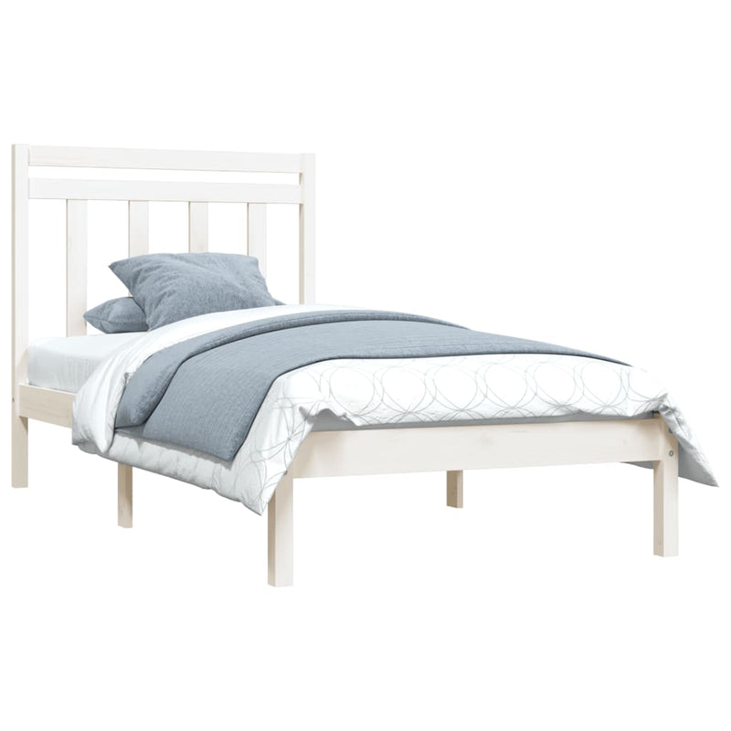 vidaXL Bed Frame without Mattress 90x190 cm Solid Wood