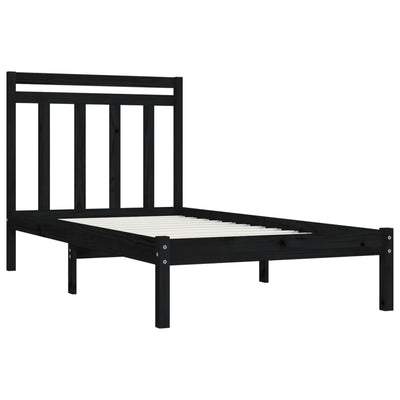 vidaXL Bed Frame without Mattress 90x190 cm Solid Wood