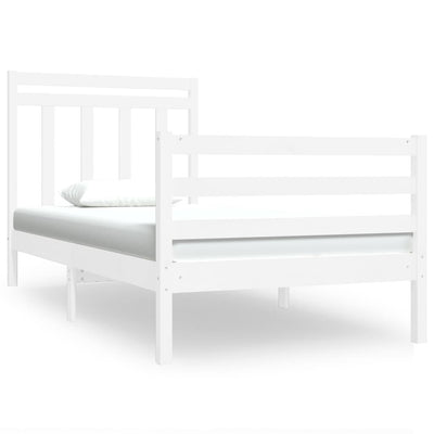 vidaXL Bed Frame without Mattress 90x190 cm Solid Wood