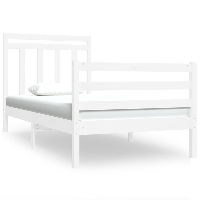 vidaXL Bed Frame without Mattress 90x190 cm Solid Wood