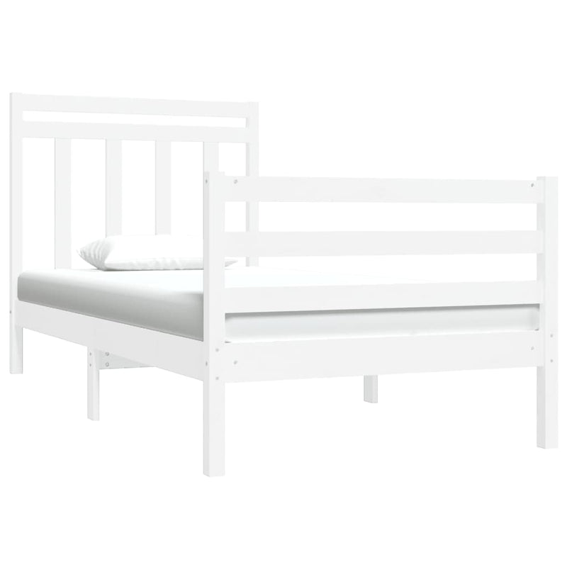vidaXL Bed Frame without Mattress 90x190 cm Solid Wood
