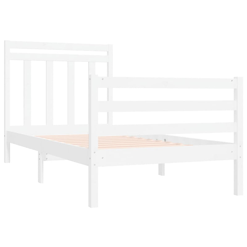 vidaXL Bed Frame without Mattress 90x190 cm Solid Wood
