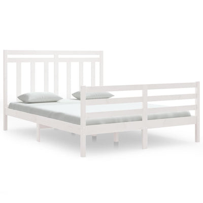vidaXL Bed Frame without Mattress 150x200 cm Solid Wood