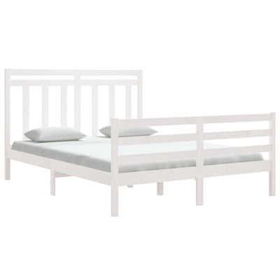 vidaXL Bed Frame without Mattress 150x200 cm Solid Wood