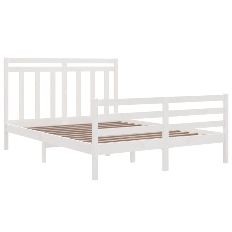 vidaXL Bed Frame without Mattress 150x200 cm Solid Wood