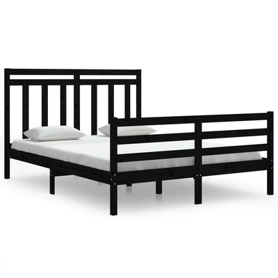vidaXL Bed Frame without Mattress 150x200 cm Solid Wood