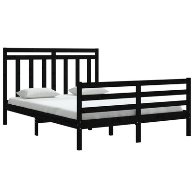 vidaXL Bed Frame without Mattress 150x200 cm Solid Wood