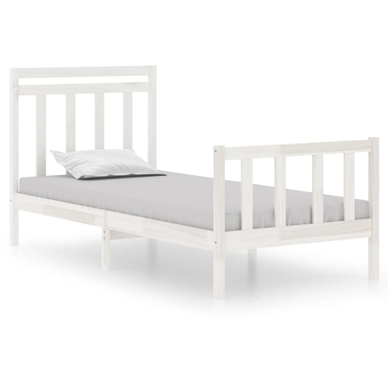 vidaXL Bed Frame without Mattress 90x190 cm Solid Wood