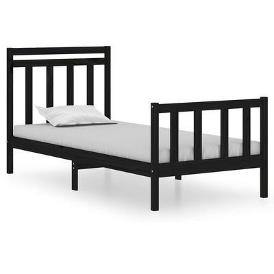vidaXL Bed Frame without Mattress 90x190 cm Solid Wood