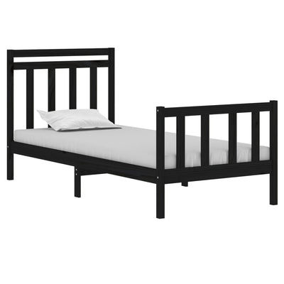 vidaXL Bed Frame without Mattress 90x190 cm Solid Wood
