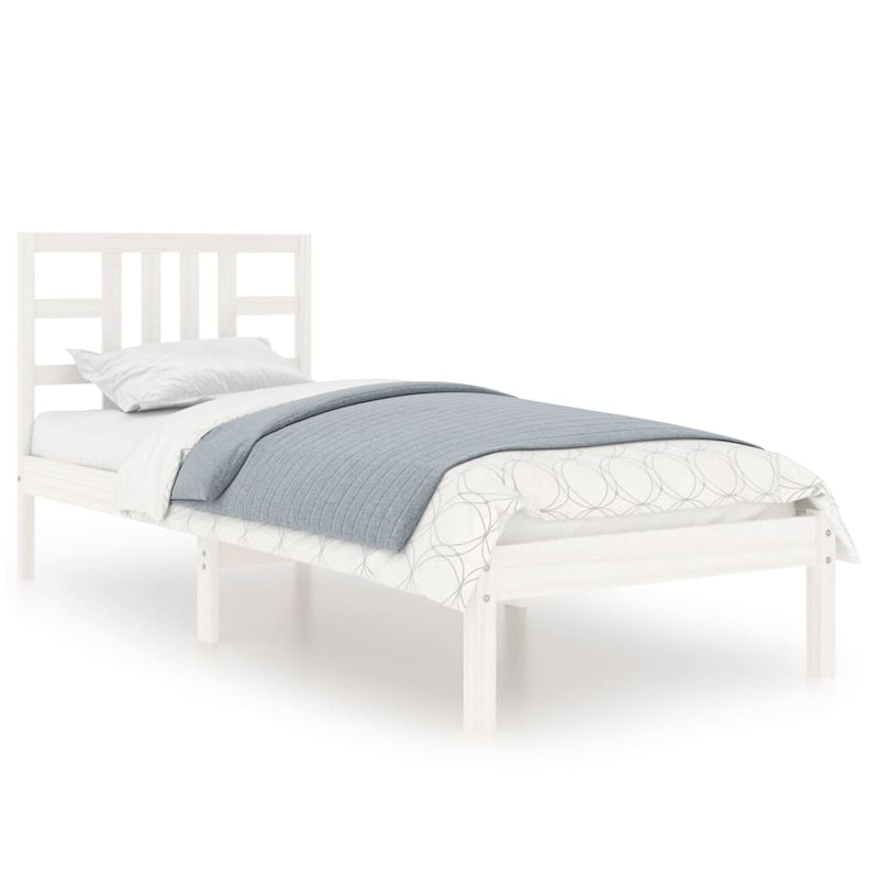 vidaXL Bed Frame without Mattress 90x190 cm Solid Wood
