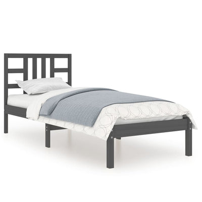 vidaXL Bed Frame without Mattress 90x190 cm Solid Wood