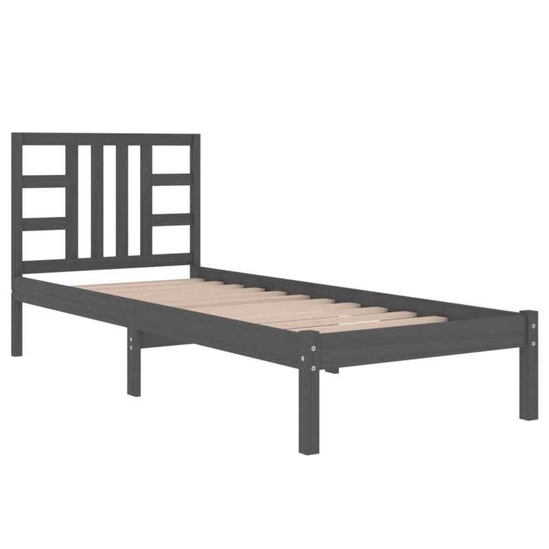 vidaXL Bed Frame without Mattress 90x190 cm Solid Wood
