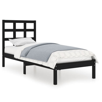 vidaXL Bed Frame without Mattress 90x190 cm Solid Wood