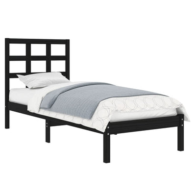 vidaXL Bed Frame without Mattress 90x190 cm Solid Wood