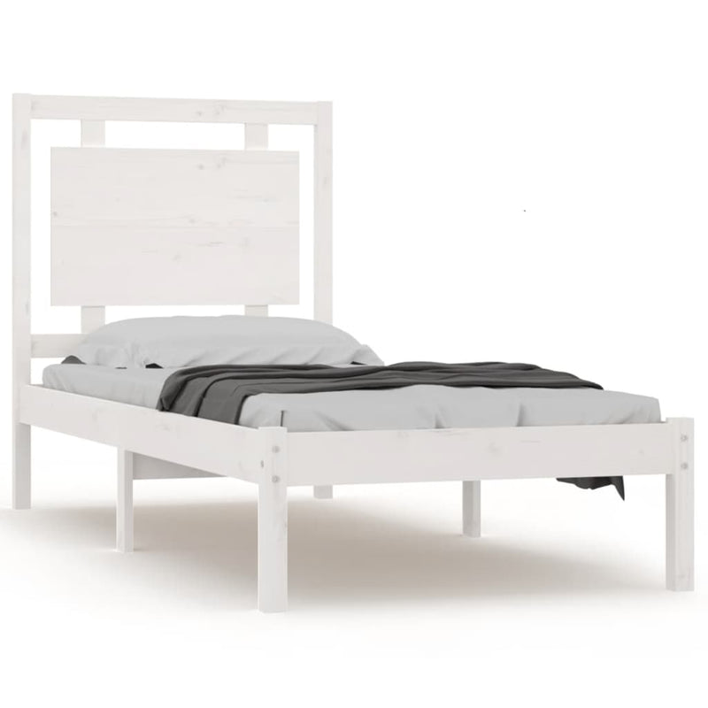 vidaXL Bed Frame without Mattress 90x190 cm Solid Wood